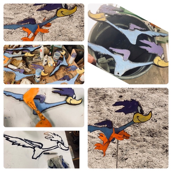 Hand Crafted Other Roadrunner Wind Spinner Poshmark